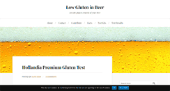 Desktop Screenshot of lowgluten.org